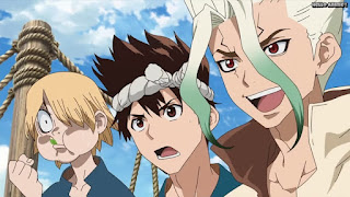 ドクターストーンアニメ 1期13話 石神千空 クロム Dr. STONE Episode 13