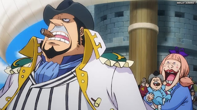 ワンピースアニメ カポネ・ベッジ ONE PIECE Fire Tank Pirates CAPONE BEGE