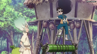 ドクターストーンアニメ 1期11話 石神千空 クロム Senku Chrome Dr. STONE Episode 11