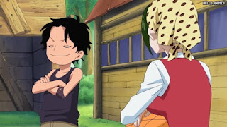 ワンピースアニメ 504話 エース 幼少期 | ONE PIECE Episode 504 ASL