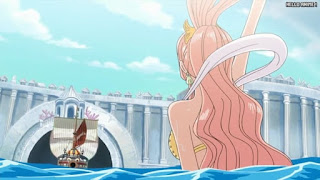 ワンピースアニメ 魚人島編 573話 しらほし | ONE PIECE Episode 573