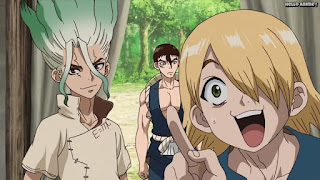 ドクターストーンアニメ 1期13話 石神千空 銀狼 金狼 Dr. STONE Episode 13