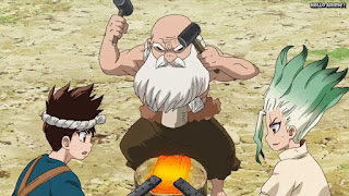 ドクターストーンアニメ 1期18話 日本刀 Dr. STONE Episode 18