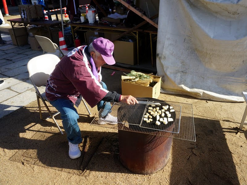 亀山八幡宮どんど焼き