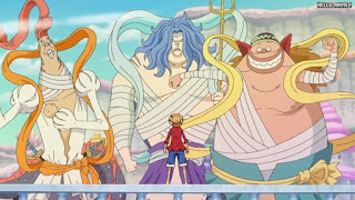 ワンピースアニメ 魚人島編 573話 フカボシ リュウボシ マンボシ | ONE PIECE Episode 573