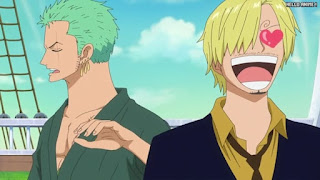 ワンピースアニメ 魚人島編 573話 ゾロ サンジ | ONE PIECE Episode 573