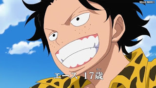 ワンピースアニメ 504話 エース 17歳 | ONE PIECE Episode 504 ASL