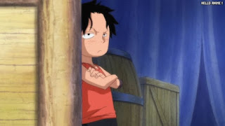 ワンピースアニメ 497話 エース 幼少期 | ONE PIECE Episode 497 ASL