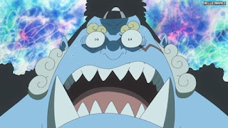 ワンピースアニメ 魚人島編 572話 ジンベエ | ONE PIECE Episode 572