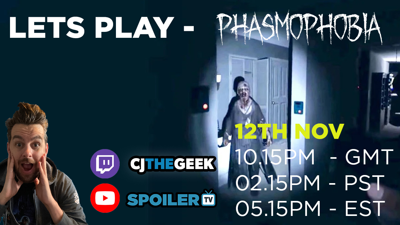 Let's Play - Phasmophobia - *Streamed 12 Nov*