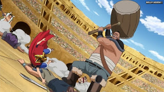 ワンピースアニメ ドレスローザ編 642話 ルフィ かわいい ルーシー Monkey D. Luffy | ONE PIECE Episode 642