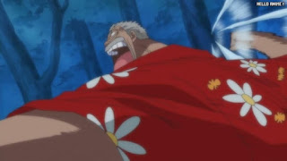 ワンピースアニメ 497話 ガープ 覇気 | ONE PIECE Episode 497 ASL