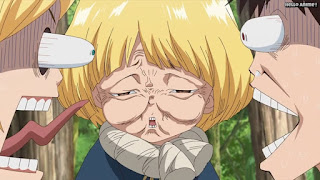 ドクターストーンアニメ 1期11話 スイカ 素顔 かわいい SUIKA Dr. STONE Episode 11