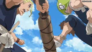 ドクターストーンアニメ 1期13話 金狼 KINRO CV.前野智昭 Dr. STONE Episode 13