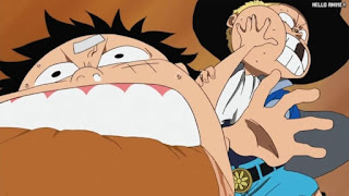 ワンピースアニメ 497話 ルフィ サボ 幼少期 | ONE PIECE Episode 497 ASL