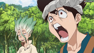 ドクターストーンアニメ 1期11話 石神千空 クロム Senku Chrome Dr. STONE Episode 11