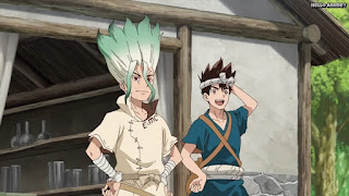 ドクターストーンアニメ 1期11話 千空 クロム Dr. STONE Episode 11