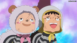 ワンピースアニメ ドレスローザ編 671話 小人族 奴隷 Dwarves トンタッタ Tontatta | ONE PIECE Episode 671