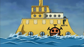 ワンピースアニメ ハートの海賊団 海賊船 潜水艦 ONE PIECE Heart Pirates