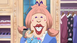 ワンピースアニメ シャーロット・シフォン ファイアタンク海賊団 ONE PIECE Charlotte Chiffon Capone Pez