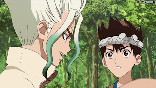 ドクターストーンアニメ 1期18話 石神千空 クロム Dr. STONE Episode 18