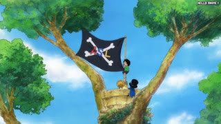 ワンピースアニメ 497話 幼少期 エース サボ ルフィ ACE LUFFY SABO | ONE PIECE Episode 497 ASL