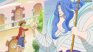 ワンピースアニメ 魚人島編 573話 フカボシ ルフィ | ONE PIECE Episode 573