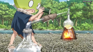 ドクターストーンアニメ 1期13話 スイカ Dr. STONE Episode 13