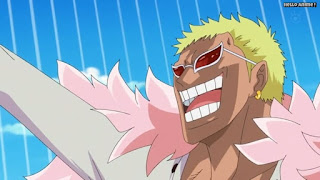 ワンピースアニメ ドレスローザ編 681話 ドフラミンゴ ドフィ DonQuixote Doflamingo | ONE PIECE Episode 681