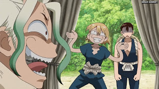 ドクターストーンアニメ 1期13話 石神千空 金狼 銀狼 Dr. STONE Episode 13