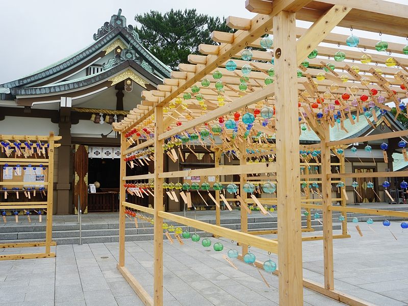 亀山八幡宮風鈴