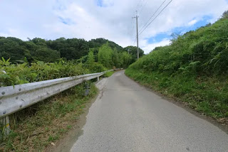 山道を走る