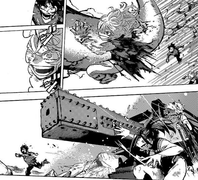 ヒロアカ 422話ネタバレ 緑谷出久 葉隠 八百万 僕のヒーローアカデミア My Hero Academia chapter 422 mha