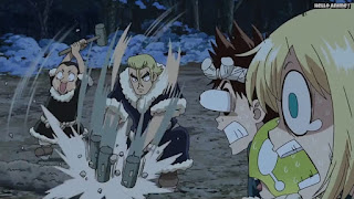 ドクターストーンアニメ 1期23話 マグマ Dr. STONE Episode 23