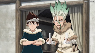 ドクターストーンアニメ 1期23話 石神千空 クロム Dr. STONE Episode 23