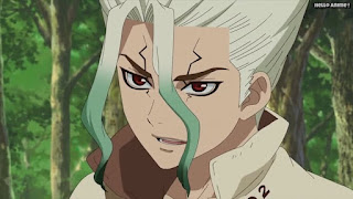 ドクターストーンアニメ 1期11話 石神千空 Ishigami Senku CV.小林裕介 Dr. STONE Episode 11