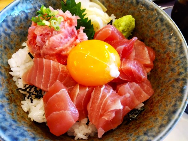 北海道生まれ　和食処　とんでん　ユーカリが丘店　まぐろねぎとろ丼