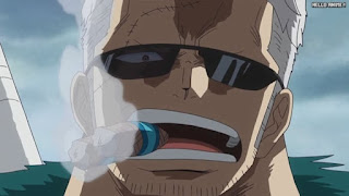 ワンピースアニメ 魚人島編 572話 海軍 G-5 スモーカー  | ONE PIECE Episode 572