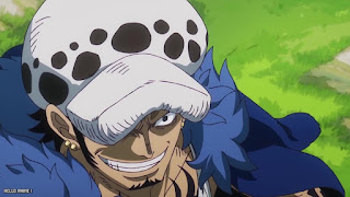 ワンピース アニメ 1093話 トラファルガー・ロー Trafalgar Law ONE PIECE Episode 1093