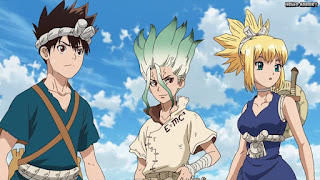 ドクターストーンアニメ 1期13話 石神千空 クロム コハク Dr. STONE Episode 13