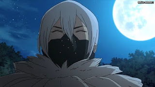 ドクターストーンアニメ 1期18話 氷月 HYOGA CV.石田彰 Dr. STONE Episode 18