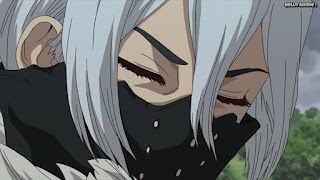 ドクターストーンアニメ 1期18話 氷月 HYOGA CV.石田彰 Dr. STONE Episode 18