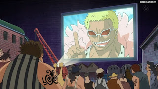 ワンピースアニメ ドレスローザ編 681話 ドフラミンゴ ドフィ DonQuixote Doflamingo | ONE PIECE Episode 681