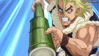 ドクターストーンアニメ 1期23話 マグマ Dr. STONE Episode 23