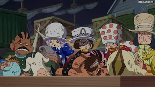 ワンピースアニメ ドレスローザ編 681話 小人族 Dwarves トンタッタ Tontatta | ONE PIECE Episode 681