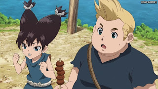 ドクターストーンアニメ 1期13話 シャベル ガンエン Dr. STONE Episode 13