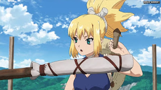 ドクターストーンアニメ 1期13話 ルリ Dr. STONE Episode 13