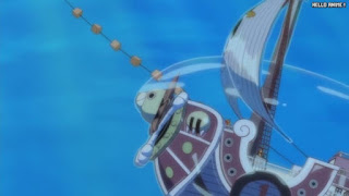 ワンピースアニメ 魚人島編 573話 サニー号 | ONE PIECE Episode 573