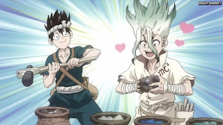 ドクターストーンアニメ 1期11話 石神千空 クロム Senku Chrome Dr. STONE Episode 11