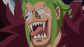 ワンピースアニメ ドレスローザ編 681話 バルトロメオ | ONE PIECE Episode 681